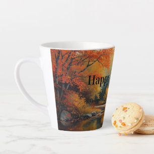 Happy Fall Yall latte mug