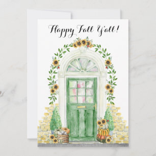 Happy Fall Y'all New Home Announcement