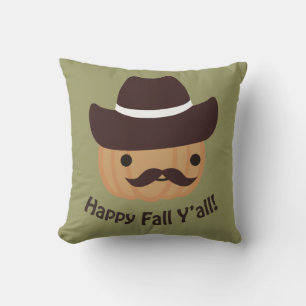 Happy Fall Y'all! Pumpkin Cushion