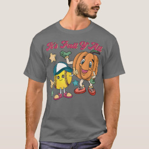 Happy Fall Yall Softball Vibes Softball Fan Softba T-Shirt