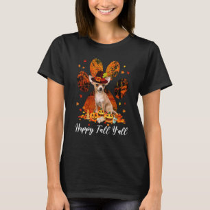 Happy Fall Y'all Thanksgiving Chihuahua Pilgrim Do T-Shirt