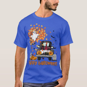 Happy Fall Y'all Truck Farm Gnome Pumpkin Costume T-Shirt