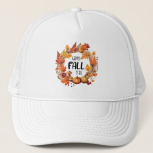 Happy Fall Y'all Trucker Hat