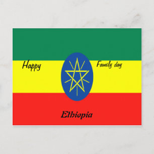 Happy family day ethiopia postcards