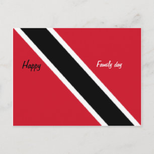 Happy family day trinidad postcards