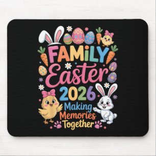 Happy Family Easter 2026 Making Memories Bunny Chi Mouse Mat