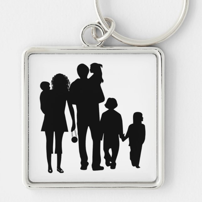 HAPPY FAMILY KEY RING (Front)