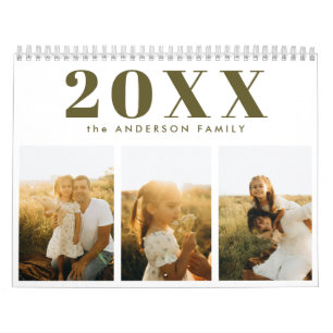 Happy Family Photos  Calendar