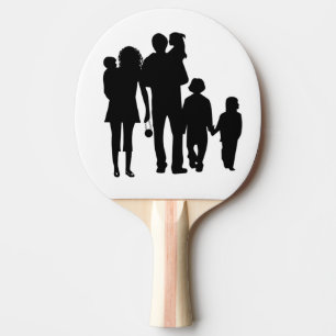 HAPPY FAMILY PING PONG PADDLE