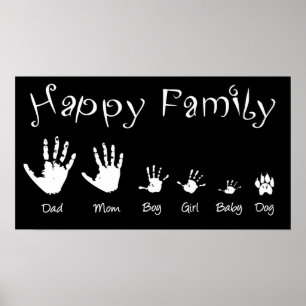 'Happy family' poster