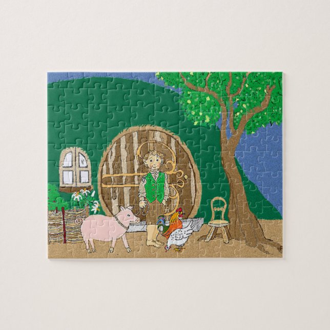 Happy Fantasy home Jigsaw Puzzle (Horizontal)