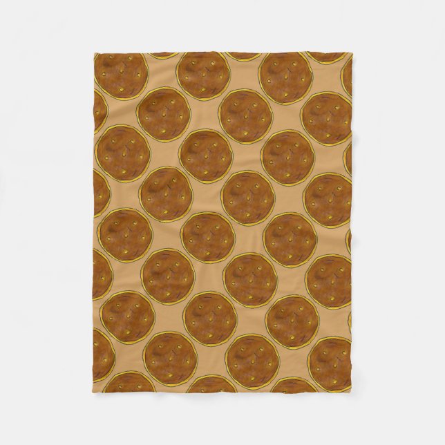 Happy Fastnacht Day Fasnacht Doughnut Lent PA Dutc Fleece Blanket (Front)