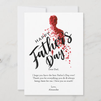 Happy father day invitation