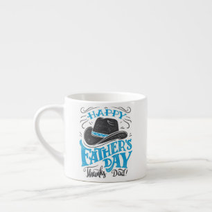Happy Father day thank you dad Espresso Cup