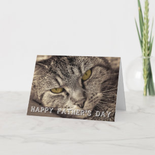 Happy Father’s Day Cat Card
