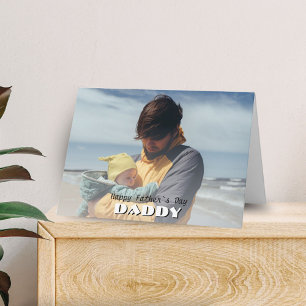 Happy Father`s Day Dad Full Photo Father`s Day Card