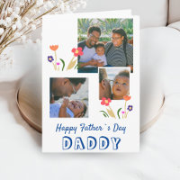 Happy Father`s Day Daddy Flowers Drawing 3 Photo