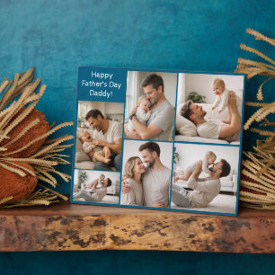 Happy Father’s Day Daddy! Personalized Photo Plaque