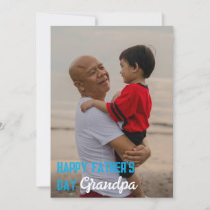 Happy Father’s Day, Grandpa  Card Personalised 