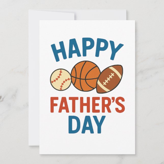 Happy Father’s Day Holiday Card (Front)