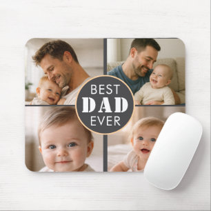 Happy Father’s Day Photo Custom Dad Ever Mouse Mat