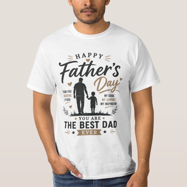 Happy Father’s Day T-Shirt (Front)