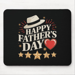 Happy Father’s Day Tees Father Husband Grand Dad V Mouse Mat