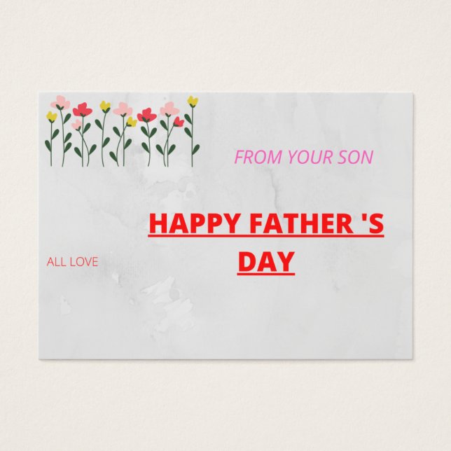 Happy father's day (Front)