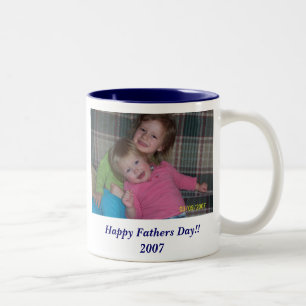Happy Fathers Day!! 2007 Two-Tone Coffee Mug