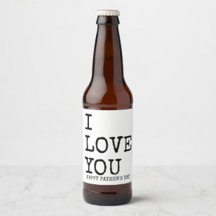 Happy Father's Day 2020 Beer Stickers for Him