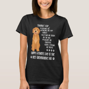 Happy Father's Day 2021 Goldendoodle Dad dog T-Shirt