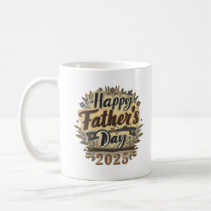 Happy father's day 2025 coffee mug