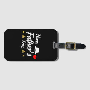 Happy Father's Day 2025 Tshirt for Men Dad Grandpa Luggage Tag