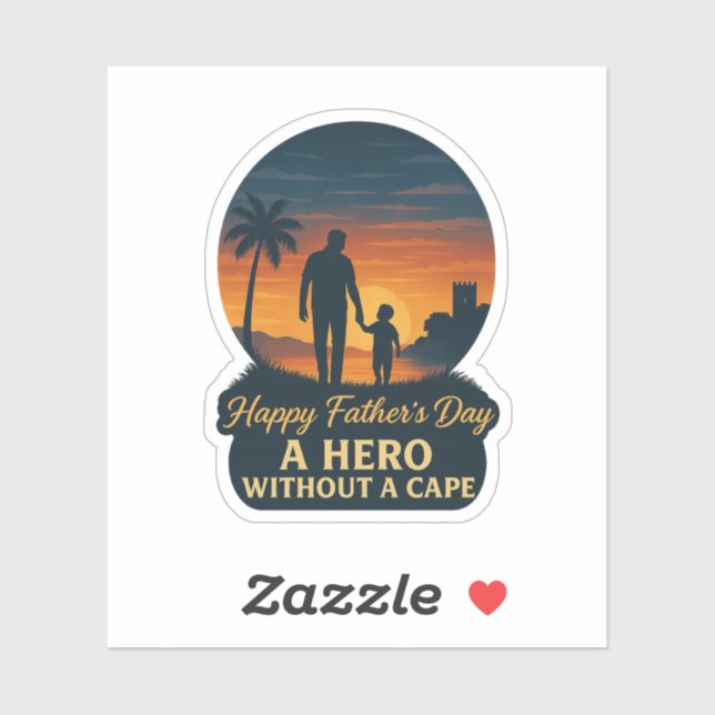 Happy Father's Day – A Hero Without a Cape (Sheet)