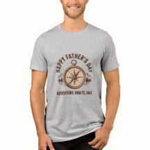 Happy Father's Day Adventure Awaits Compass Vintag