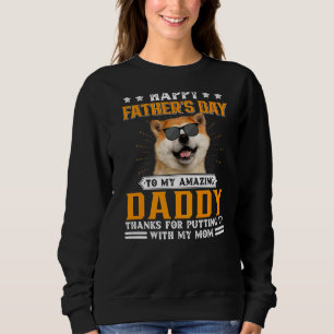 Happy Father's Day Akita Dog Dad For Men Sweatshirt