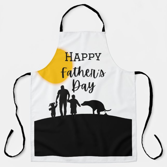 Happy Fathers Day Apron (Front)