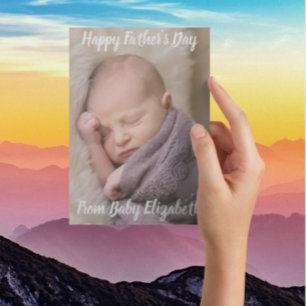 Happy Father's Day Baby Announcement