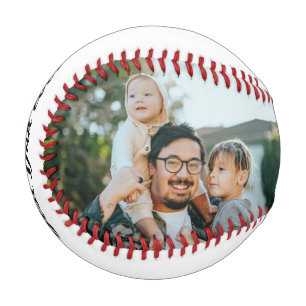 Happy Father's Day Baseball Custom Photo