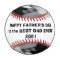 Happy Father's Day Baseball with Custom Pics
