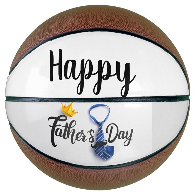 Happy Father's Day  Basketball (Style: Custom Fullsize Basketball!)