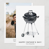 Happy Father's Day BBQ Grill Photo