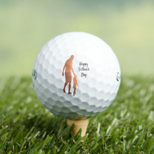 Happy Father's Day Best Dad By Far Golfer Gift Golf Balls