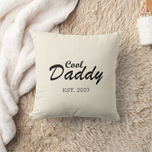 Happy fathers day best dad personalised gifts cushion