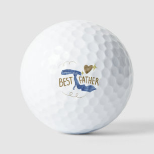 Happy Father's Day Best Father's Funny Golf Balls