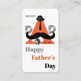 Happy father's day, BESTEST Day Ever Enclosure Card