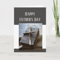 Happy Father's Day Bible Cross Love Respect