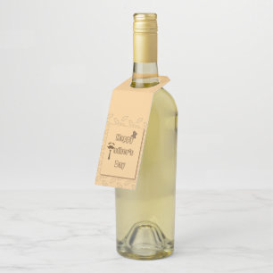 Happy Fathers Day Bottle Tag