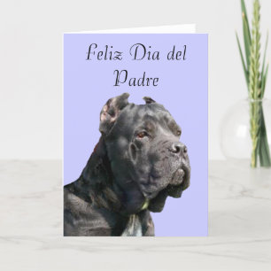 Happy Father's Day Cane Corso Greeting Card