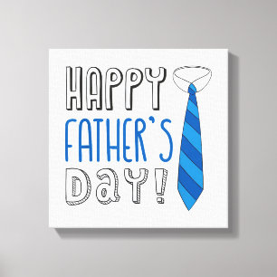 Happy Father's Day Canvas Print